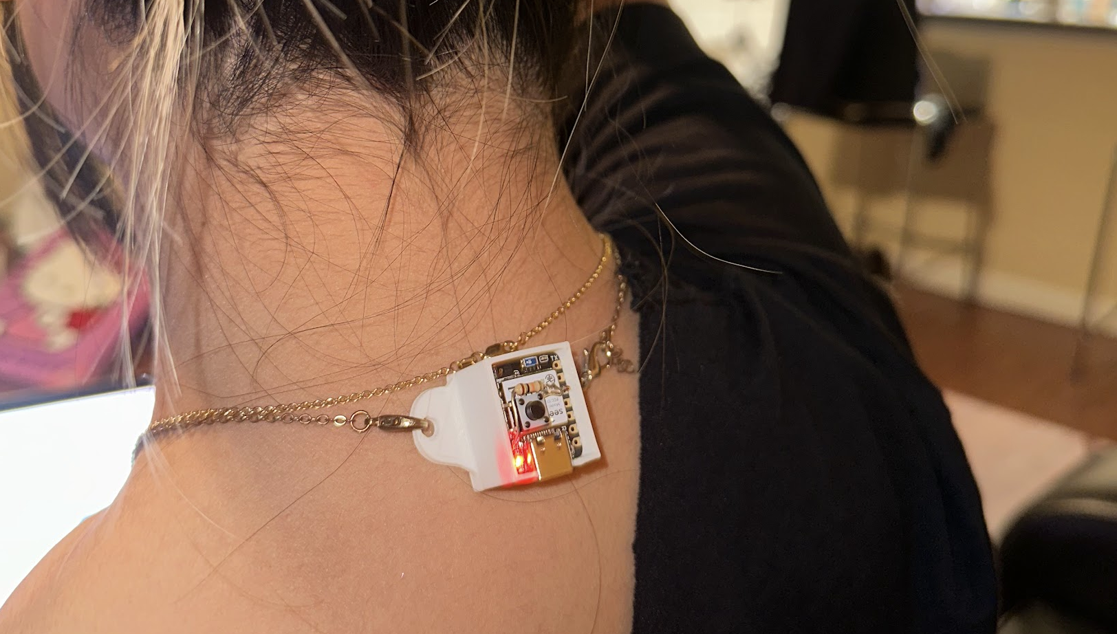 Gradient card for the StudyStraight wearable posture coach